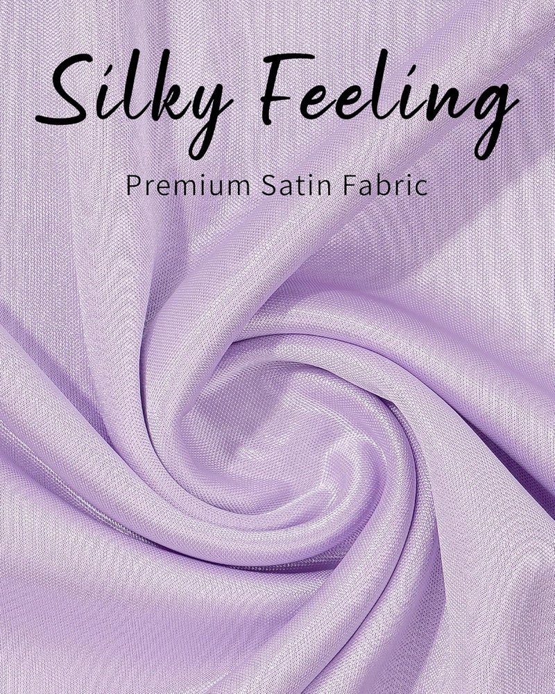 Sofier Satin Shawl Wraps for Women Evening Dresses Wedding Bridal Party Silky Scarf Formal Cover Up Bridesmaid Gifts - Image 3